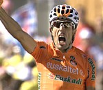 Mikel Astarloza gewinnt die 16. Etappe der  Tour de France 2009